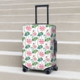 thumbnail image 4 of Cauagu Lotus Flower Print Travel Luggage Cover,Travel Dust-proof Suitcase Cover Softside Suitcase Protector for 18-32inch,Not Included Suitcase, 4 of 8
