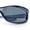 Blue - Black, variant on Urban Y2K Wrap Around Sport Plastic Windbreak Oval Sunglasses Green - Brown