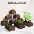 thumbnail image 4 of Outsunny Raised Garden Bed with Legs, Self Watering Elevated Planter Boxes, 4 of 10