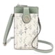 thumbnail image 1 of Cartera clásica de piel sintética, bolso vertical retro para teléfono móvil con tarjetero y compartimentos espaciosos y organizados para mujer, 1 of 6