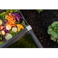 thumbnail image 5 of Vita Urbana 6'L x 6'W x 22"H Vinyl Keyhole Composting Garden,Slate Gray, VT17607, 5 of 9