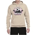 thumbnail image 2 of Wild Bobby It's About To Get Miami Soccer Skyline Sports Unisex Hoodie Sweatshirt, Sandstone, Small, 2 of 5