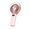Pink, variant on Small Fans Home Appliances Handheld Misting Fan Portable, 4000mAh Rechargeable Battery Powered, Small Personal Misting Fan with Water Spray Cool, 4 Speed Wind, LED Display, Hand Held