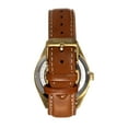 thumbnail image 2 of Heritor Automatic Ashton Leather-Band Watch w/Date - Dark Blue/Tan, 2 of 3