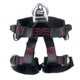 thumbnail image 1 of Lightweight Adjustable Polyester Half Body Harness with Quick-Release Buckle - 22KN Break Strength, 150KG Working Load for Rock Climbing, Mountaineering, Fire Rescue, Cave Exploration & Outdoor, 1 of 6