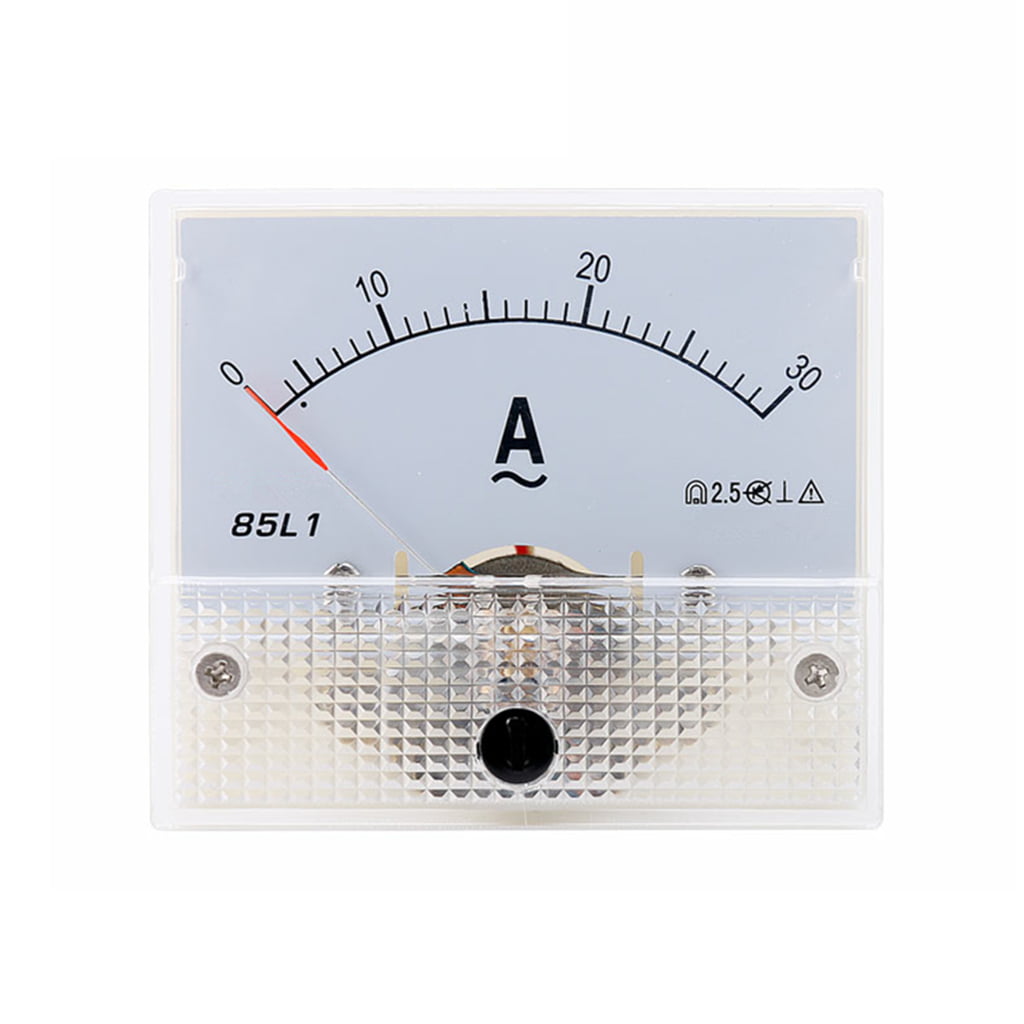 AC 50A Analog Ammeter Panel Pointer AMP Current Meter Gauge 85L1 0-50A AC 