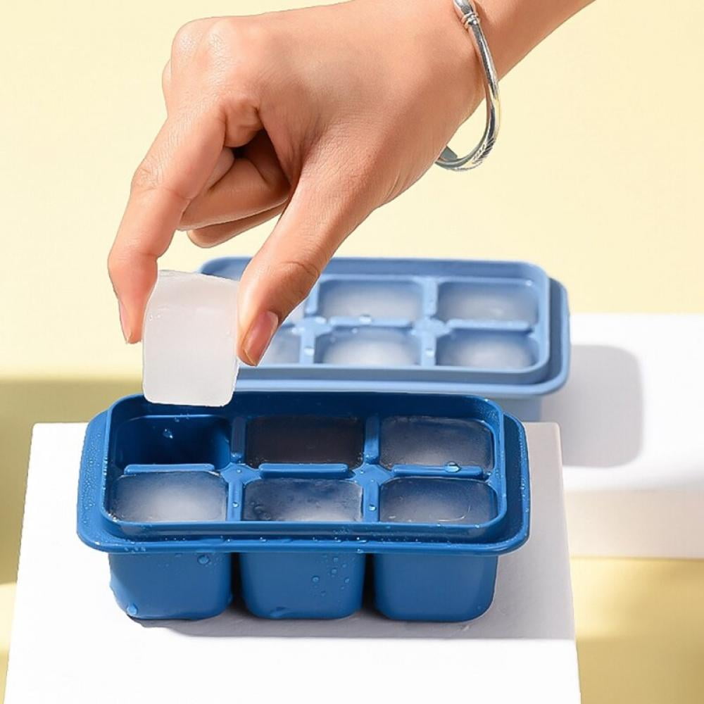 small ice box with freezer