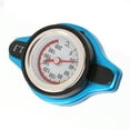 thumbnail image 1 of Thermo Radiator , Aluminum Alloy Radiator  with Temperature Gauge Pressure Adjustment Leakproof Universal for Car, 1 of 8