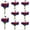 Red, variant on 12-24pcs Artificial Chrysanthemums Flowers Patriotic 4th of July Mums Silk Red White Blue Flowers for Home Decor Indoor Memorial Day Table Centerpiece