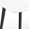 thumbnail image 4 of Dining Tables, J3710 Porcelain Dining Table White 70", White Modern Dining Tables,Ceramic Wooden Dining Tables, Furniture Dining Tables J3710 Porcelain Dining Table White 70", 4 of 8
