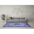 thumbnail image 3 of Ahgly Company Indoor Rectangle Persian Blue Traditional Area Rugs, 2' x 3', 3 of 4