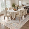 thumbnail image 3 of VUNATE Vintage Botanical Floral Printed Area Rug 5'x7' Soft Washable Non Slip Low Pile Rug for Living Room Bedroom Dining Room Home Decor Indoor Carpet with Blossom Design Colorful, 3 of 7