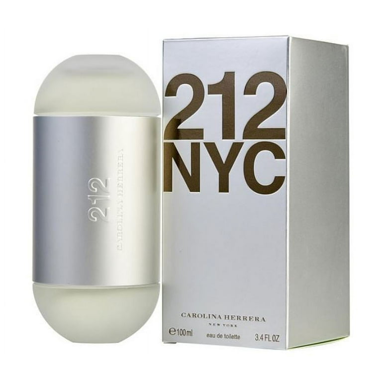 212 Eau De Toilette Spray (New Packaging) By Carolina Herrera - 3.4 oz 212 Eau De Toilette Spray (New Packaging) By Carolina Herrera - 3.4 oz