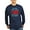 Navy, variant on CafePress - Retired Postal Worker Graphic: Long Sleeve T Shirt - Long Sleeve Dark T-Shirt