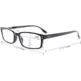 thumbnail image 3 of Eyekepper Classical Rectangular Frame Spring-Hinges Computer Reading Glasses Readers Eyeglasses (Tortoiseshell, Yellow Tinted Lenses) +2.25, 3 of 8