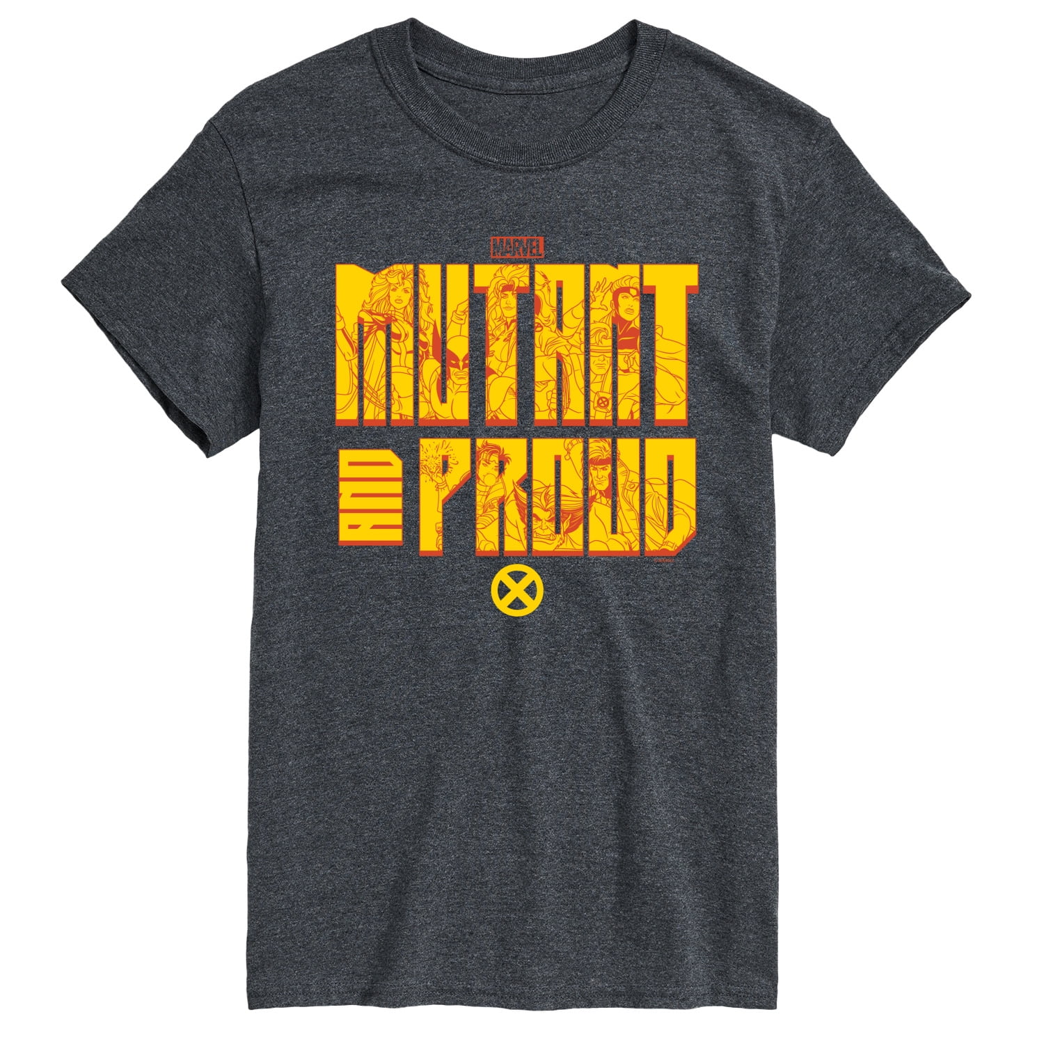 Marvel X-Men - Mutant And Proud - Men's Short Sleeve Graphic T-Shirt