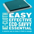 thumbnail image 6 of E-Cloth Window Cleaning Kit, Premium Microfiber Glass and Window Cleaner, Washable and Reusable, 100 Wash Guarantee, Green, 6 of 15