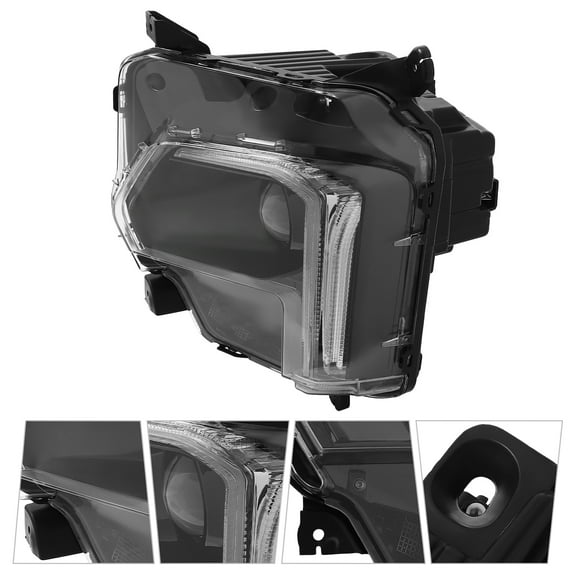 OEM Replacement Left Headlight for 2022-2023 Chevy Traverse - LED DRL & Low/High Beam (Part# GM2502537)