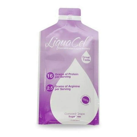 LiquaCel Liquid Protein 1oz Packets - Available in 5 (Best Protein Shake Flavor)