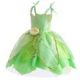 thumbnail image 5 of Disfraz de Campanilla para niñas, disfraz de Halloween para niños, disfraz de Campanilla verde, disfraz de princesa de hadas, fiesta de cumpleaños, 2 a 10 años, 5 of 5