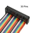 thumbnail image 2 of Cable de cinta plana arcoíris IDC 30P con conector A-type FC/FC, distancia de 2.54mm, longitud de 1m, 2 of 5