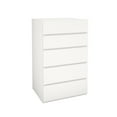thumbnail image 4 of Nexera 5-Piece Bedroom Set With Bed Frame, White, Queen, 4 of 10