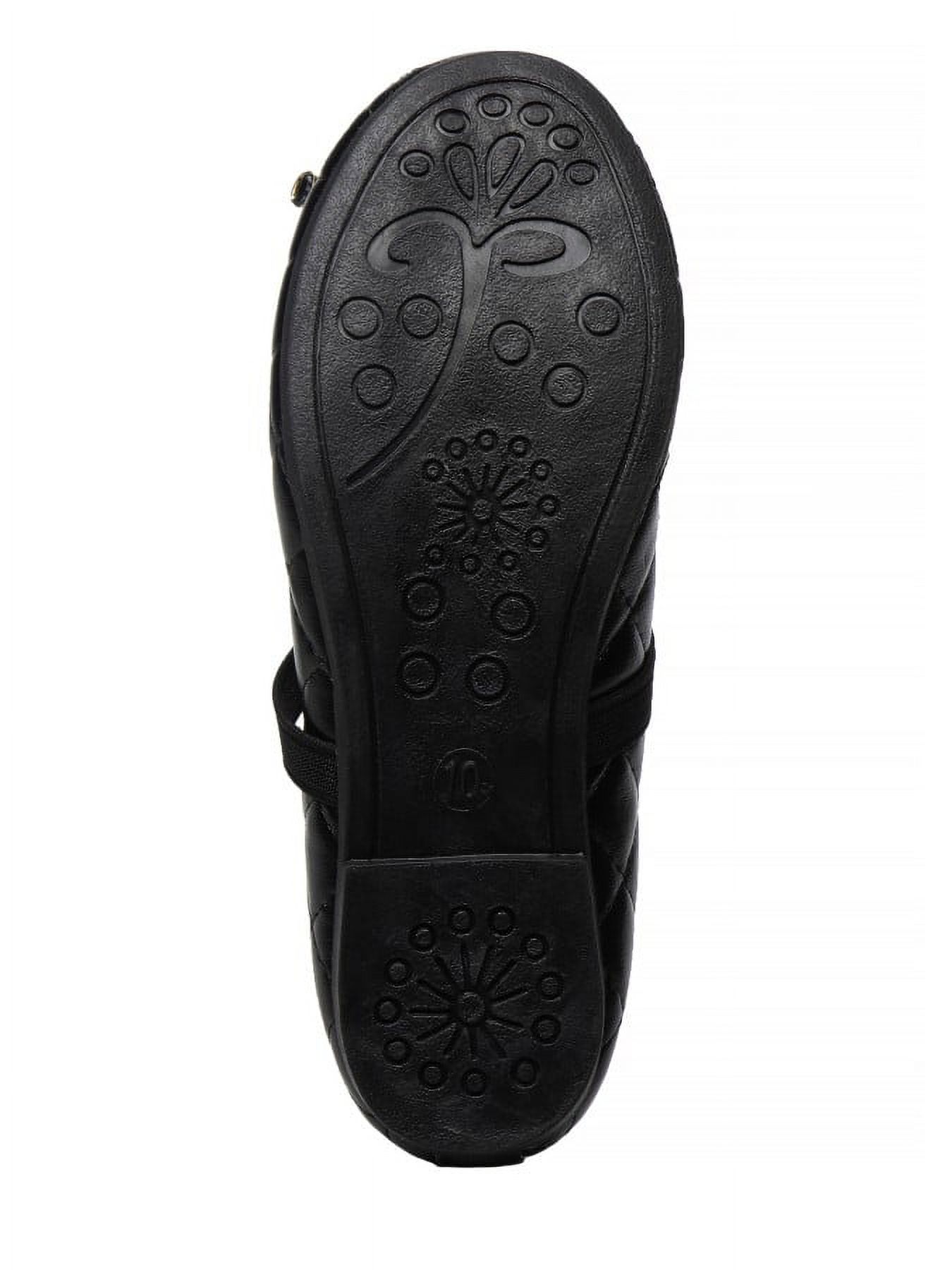 Kensie Girl Toddler Slip-on Ballerinas Dress Shoes - Black, 9