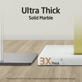 thumbnail image 5 of KES Free Standing Towel Rack with Marble Base, 2-Tier Towel Stand for Bathroom Floor, Upgrade Steady Design, Towel Drying Rack, SUS304 Stainless Steel, Brushed Gold, WMBTR003BZ, 5 of 10