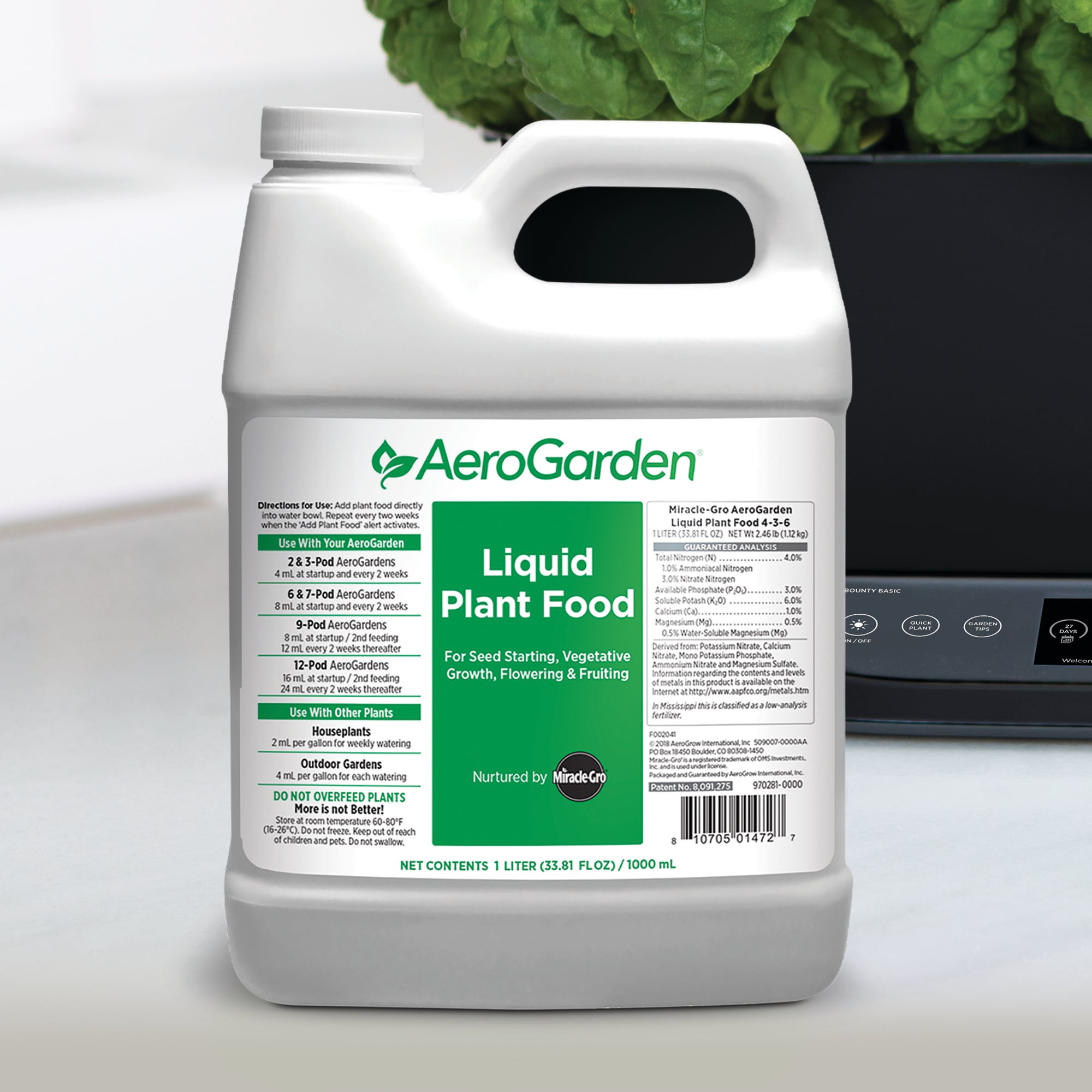 AeroGarden Hydroponic Supplies - Liquid Plant Fertilizer