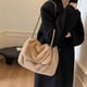 thumbnail image 2 of Bolso Bandolera Mujer Felpa Con Bolsillo Interior Monedero, 2 of 9