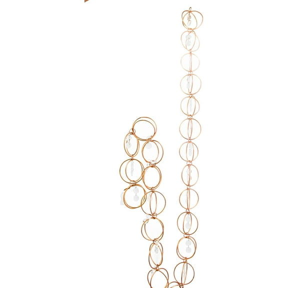Lilac Lane and Home 8.5 in Copper Colored Rain Chain