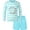 Blue Smile, variant on weVSwe Boys Rashguard and Swim Trunks Set -UPF 50 Swimwear 2-10 T