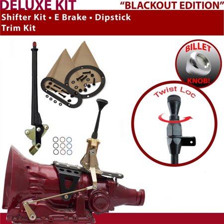 American Shifter 518 Shifter Kit Black 6 in. E Brake Trim Kit Dipstick for EB2B8