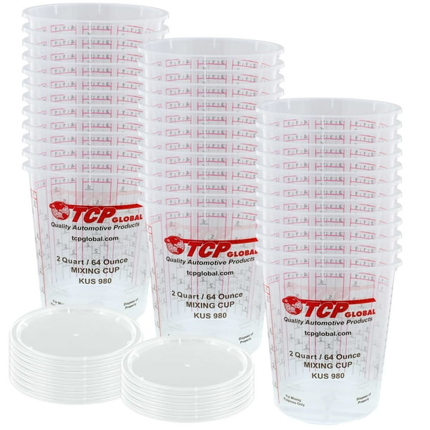 Custom Shop /TCP Global Pack of 36 Mix Cups Half Gallon size 64