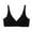 Black, variant on Deep V Bra Low Cut Sexy Push Up Bralette Seamless Comfy Smoothing Wireless Bras for Women Padded Bralettes