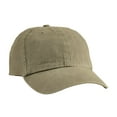 thumbnail image 2 of Port & Co Adult Unisex Regular Plain Cap Khaki One Size Fits All, 2 of 5