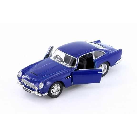 1963 Aston Martin Vulcan Hard Top, Blue - Kinsmart 5406D - 1/38 scale Diecast Model Toy Car (Brand New but NO BOX)