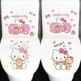 thumbnail image 2 of Kawaii Sanrio Hello Kitty Anime Cartoon Toilet Waterproof Toilet Cover Decorative Sticker Bathroom Decorative Wall Sticker, 2 of 21