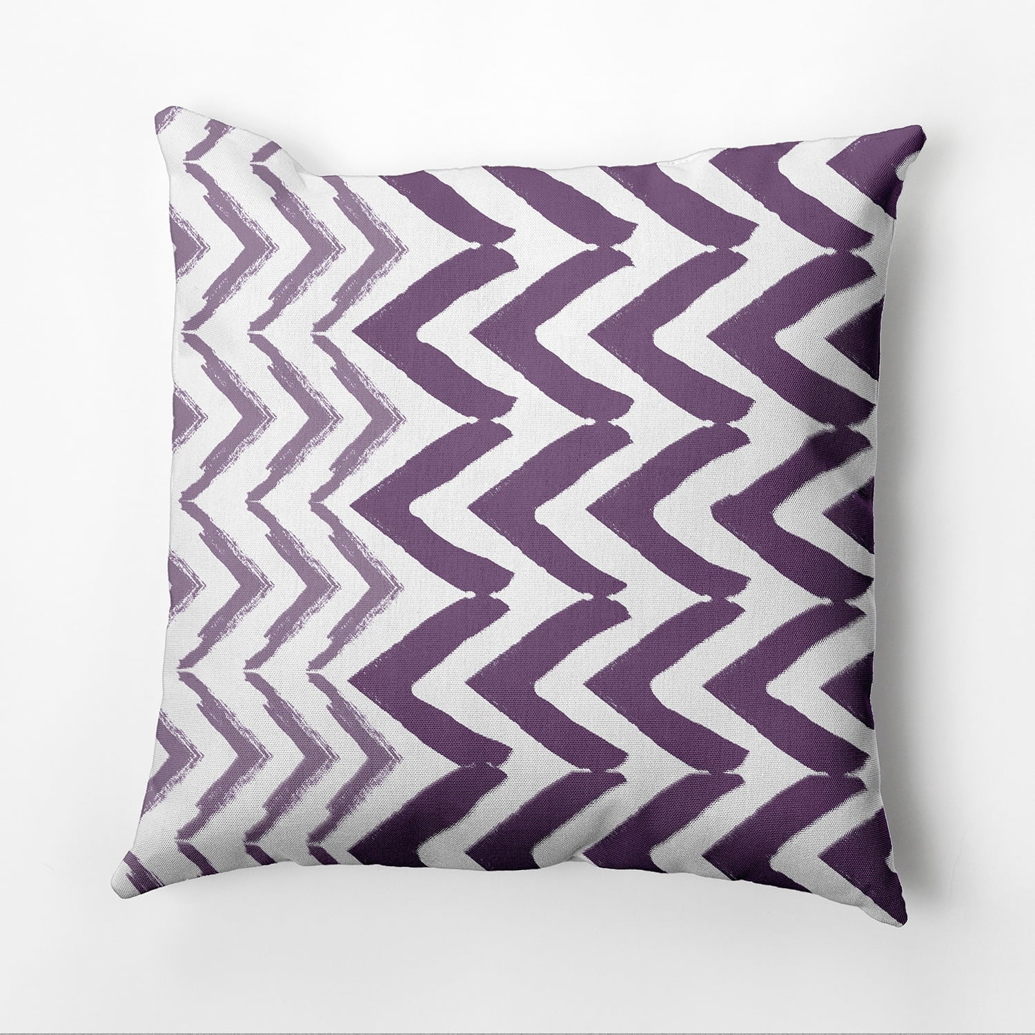 Simply Daisy Jagged Graffiti Outdoor Pillow, Blue, 18 in x 18 in