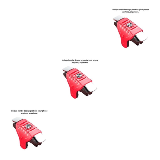 Injueey 1 par de disparadores universales para juegos de teléfonos móviles Juegos de disparos portátiles Gamepad Joysticks Controlador de juegos Type1 NO1