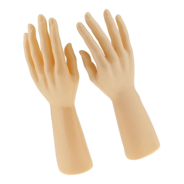 1 Masculina de Maniquí para Exhibición de Guantes de Joyería Color Sharpla Maniquí de exhibición de mano