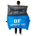 thumbnail image 3 of Dumpster Fire Adult Inflatable Costume, 3 of 3