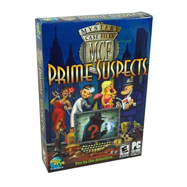 Mystery Case Files MCF Prime Suspects (PC Game) Find the Queen's Hope Diamond w/ 22 levels, 29 locations & 20 characters