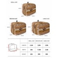thumbnail image 2 of Western Texas Star Vintage Toaster Cover 4 Slice, Large Kitchen Appliance Covers, Retro Farmhouse Yellow Brown Wooden Toaster Oven Cover with Loop, Bread Machine Cover Polyester Dust Cover Protection, 2 of 4
