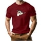 thumbnail image 2 of Tops para hombre, blusas y camisas de manga corta con cuello redondo para hombre, camiseta deportiva informal con estampado de corazones a la moda para hombre, blusa de poliéster de manga corta con cu, 2 of 5