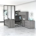 thumbnail image 2 of Bush Business Furniture Studio C 72W U Desk with Storage and High Back Chair, 2 of 7