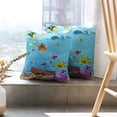 thumbnail image 6 of LALILO Throw Pillow Covers Sea Life Sea Life Cartoon Pirate Child Cushion Cover 18" x 18", 122 Pack, 6 of 6