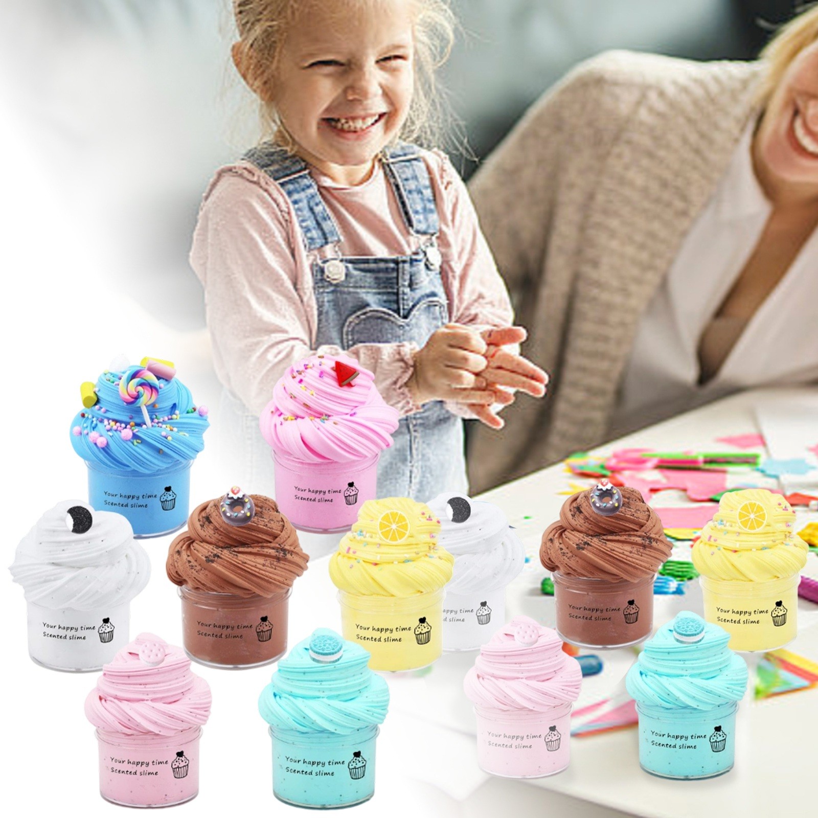 Modeling Clay Kit for Kids Sensory Development and Educational DIY Craft Projects 7PCS