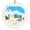 Kos 4, variant on Kos Travel Ornament, Kos Travel Christmas Ornament, Vacation Keepsake Gift