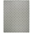 thumbnail image 4 of SAFAVIEH Beach House Kadri Geometric Indoor/Outdoor Area Rug, Light Grey/Charcoal, 3' x 5', 4 of 10